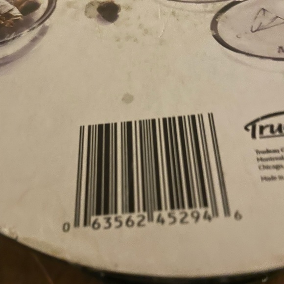 Trudeau 4 Apero Glass Plates - Picture 5 of 6